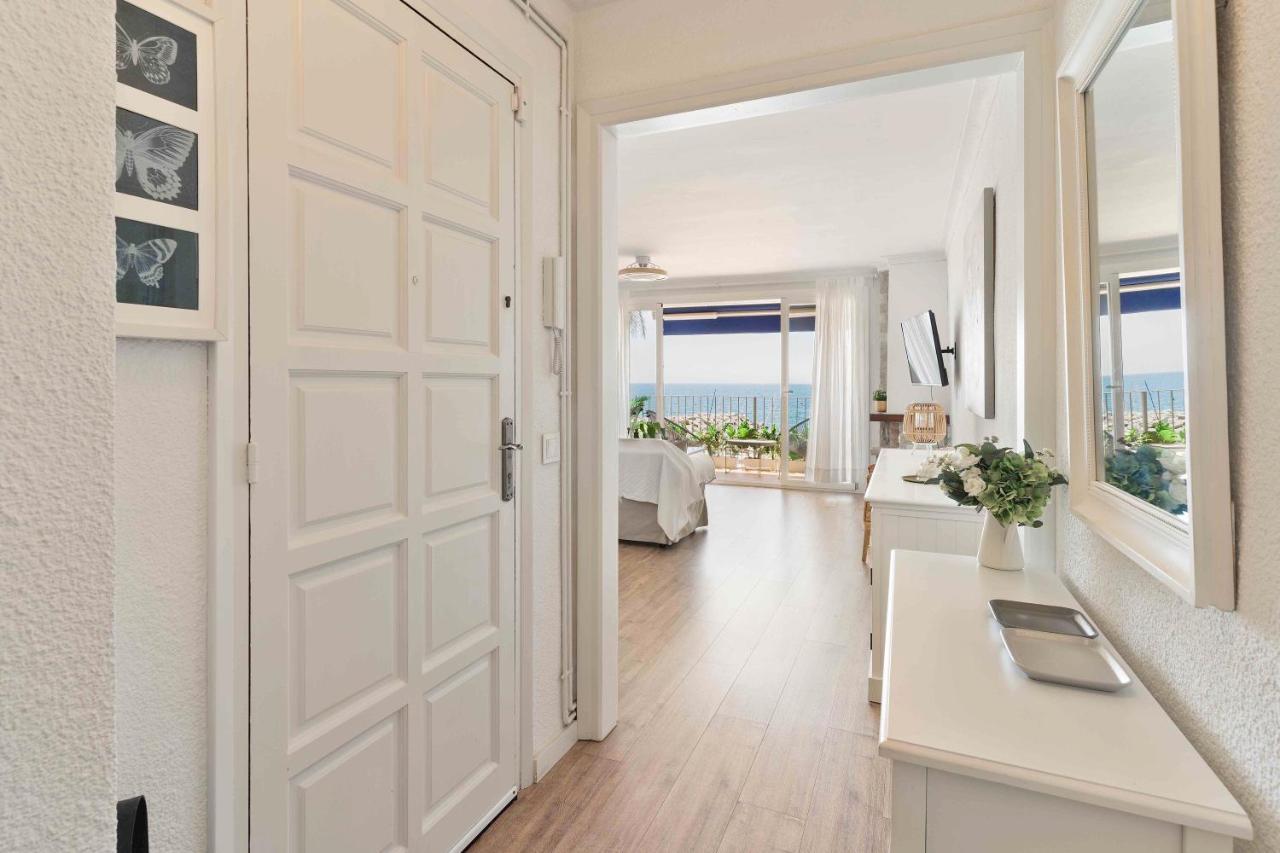 Appartement Apartamento Primera Linea De Mar Con Espectaculares Vistas à Sant Pol De Mar Extérieur photo